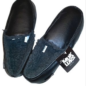 NWT Men's MUK LUKS Slip On Moccasins House Shoes